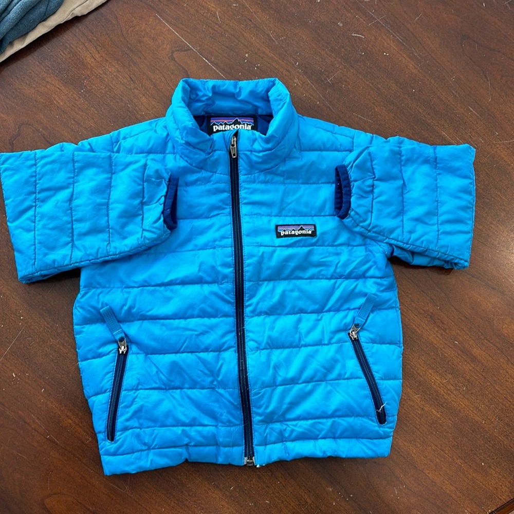 Patagonia full zip toddler down jacket